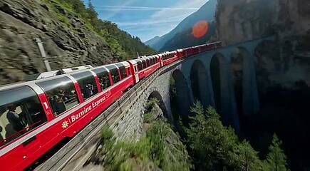 Legendäre Züge der Schweiz und österreichische Gastlichkeit erleben